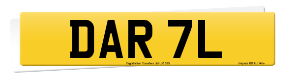 Registration number DAR 7L